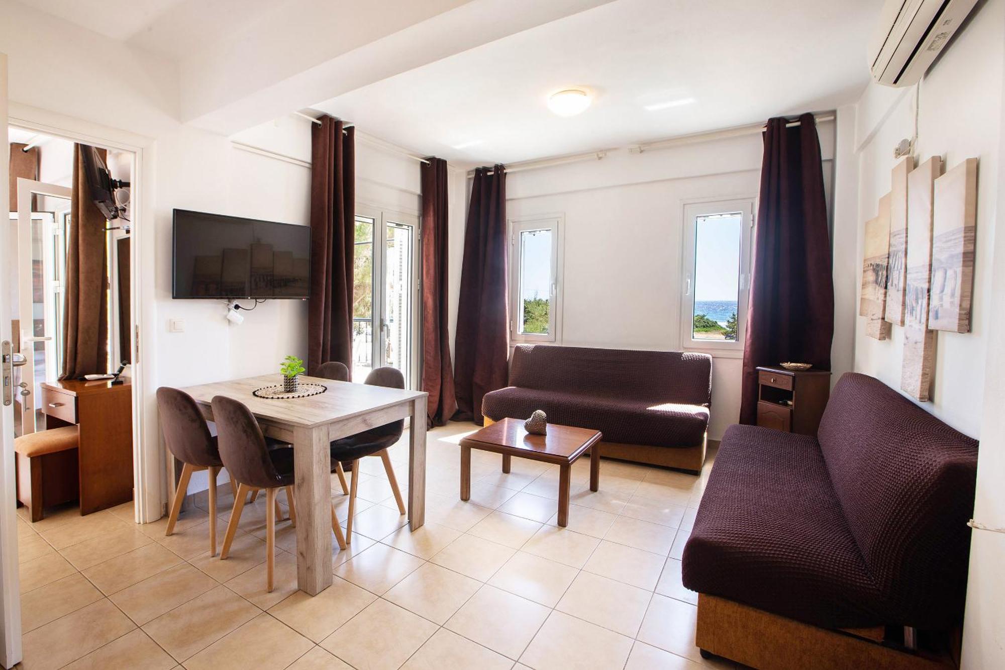 Romanos Beach Villas Exterior foto